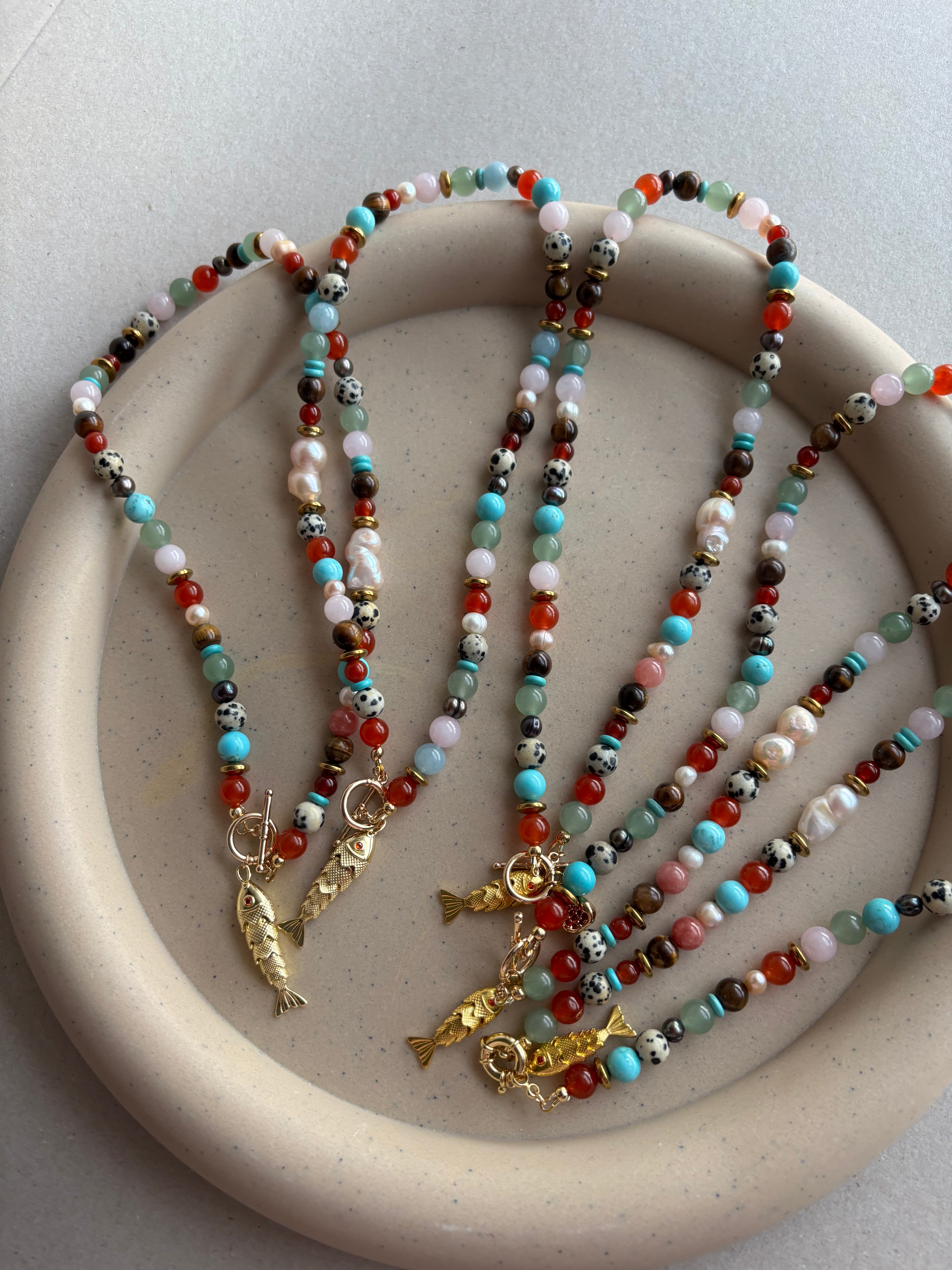 Edelstein-Kette „Umi“