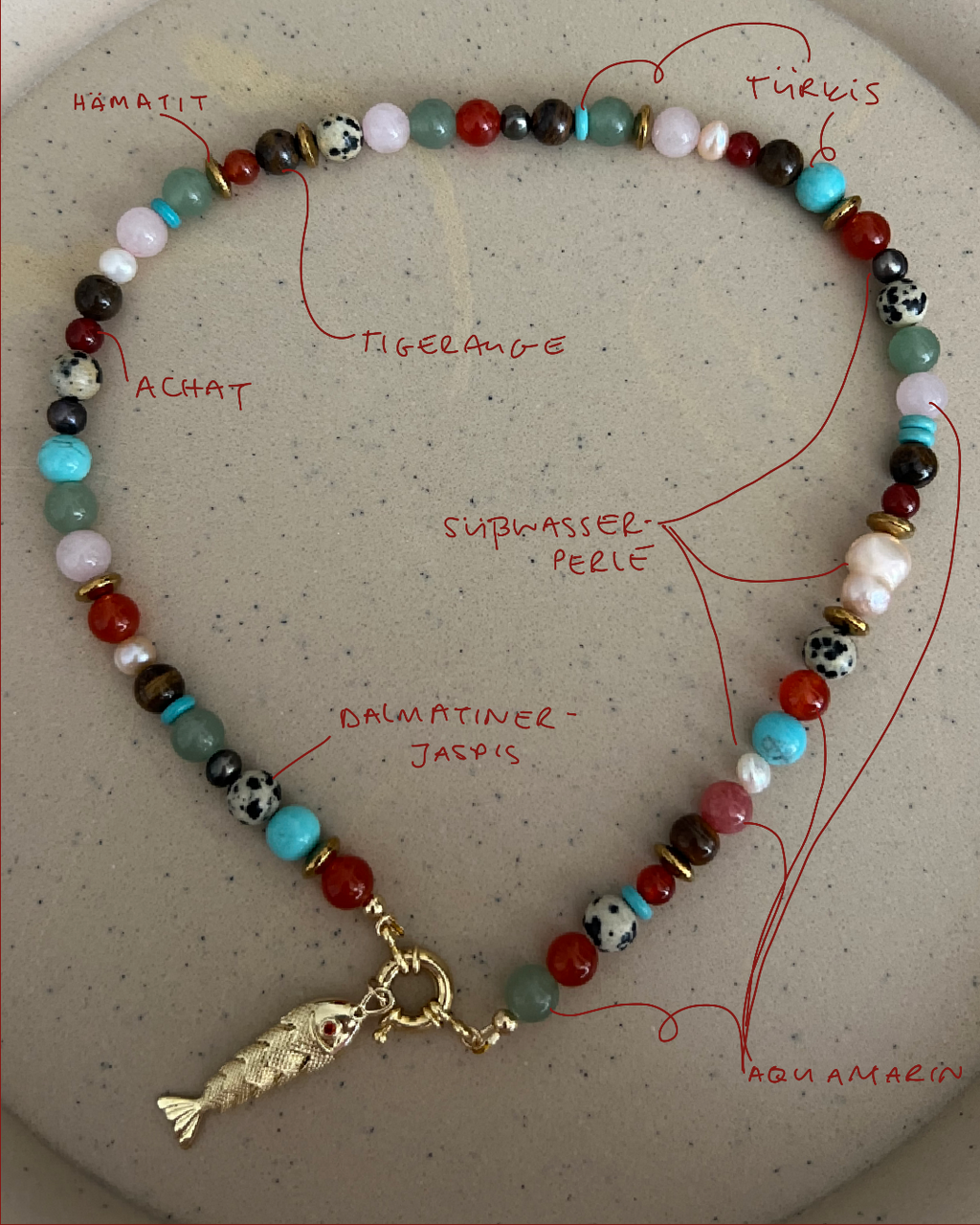 Edelstein-Kette „Umi“